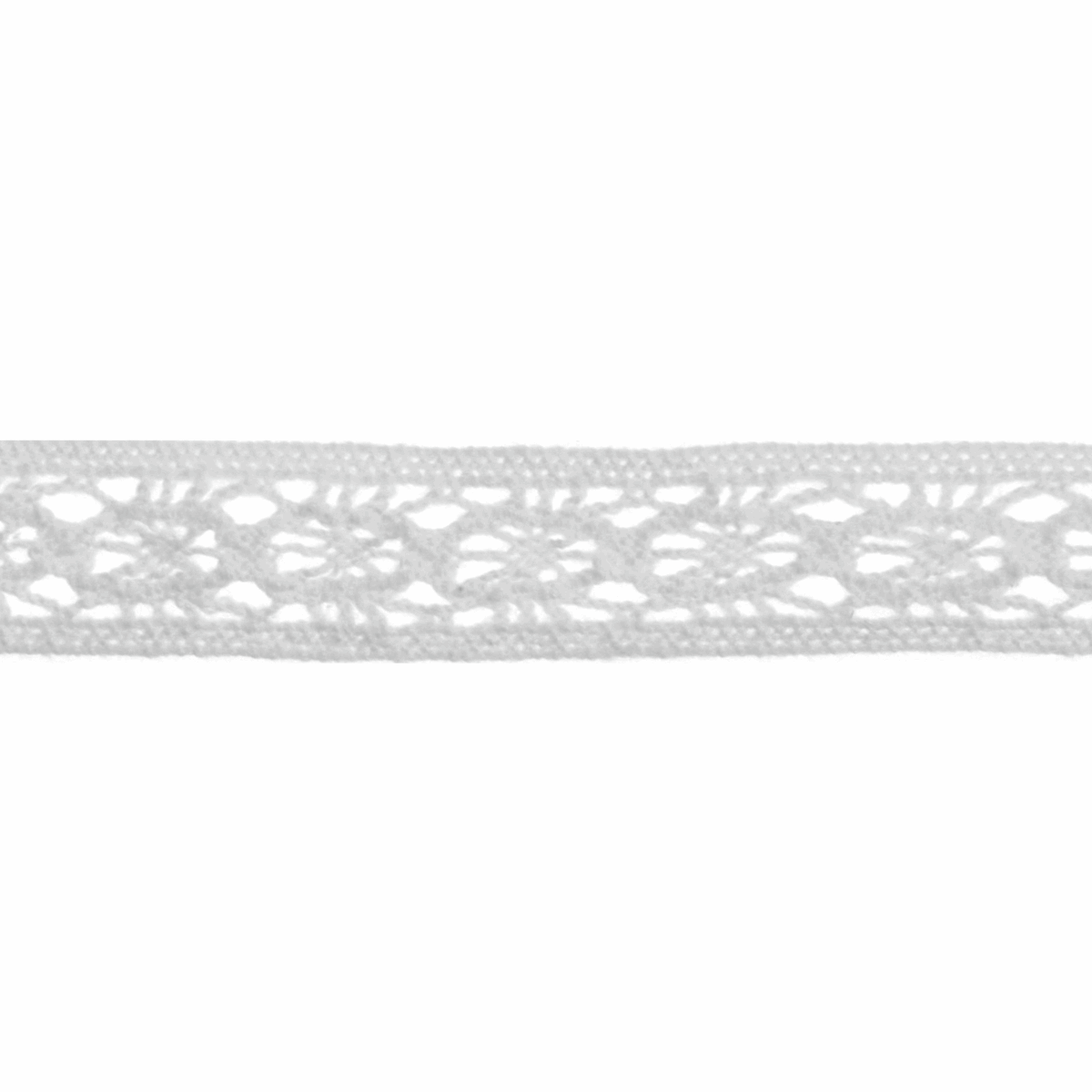 Bowtique White Cotton Lace - 5m x 12mm
