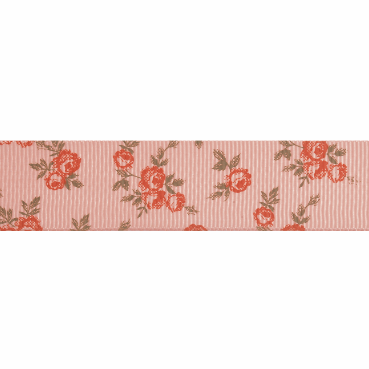 Bowtique Pink/Pink Rose Grosgrain Ribbon - 5m x 22mm Roll