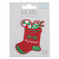 Trimits Iron-On/Sew On Motif Patch - Christmas Stocking