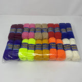 Essential Knitting Yarn - Assorted Pack of 20