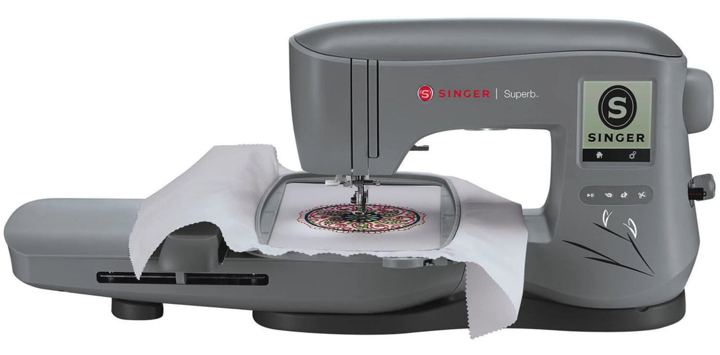 Singer Quantum Stylist EM200 Embroidery Machine - Sews any design, USB input - Ex Display