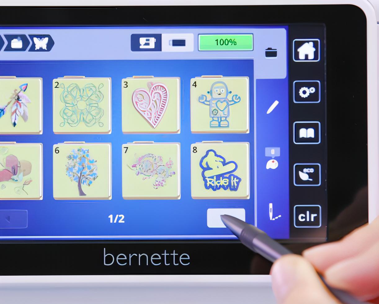 bernette by BERNINA B70 DECO Embroidery Machine