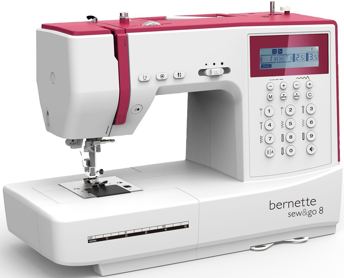 Singer Outlet Exclusive - Bernette Sew & Go 8 (includes. letters and numbers) + FREE Extension Table - Ex Display