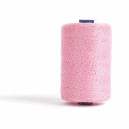 Thread 1000m Extra Large - Candy Pink - for Sewing and Overlocking