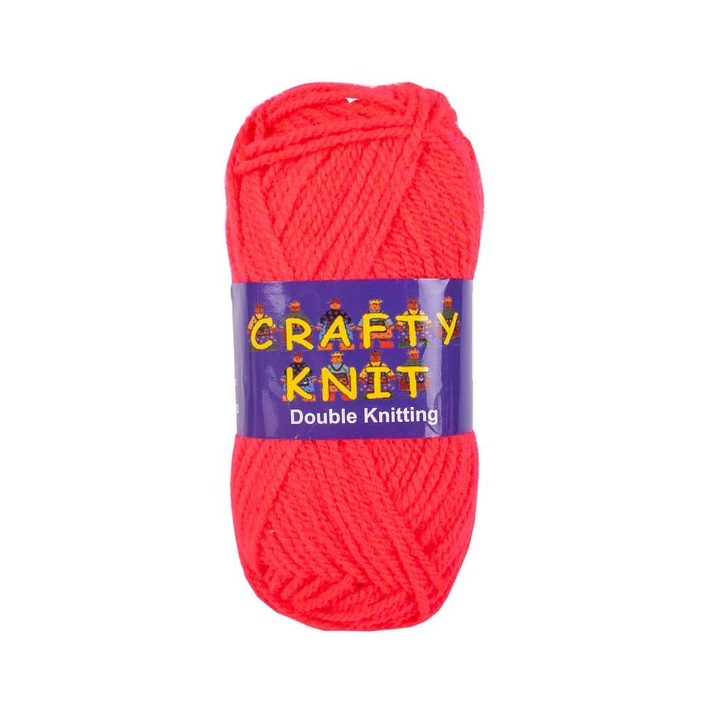 Essential Knitting Yarn - Red (Shade 365)