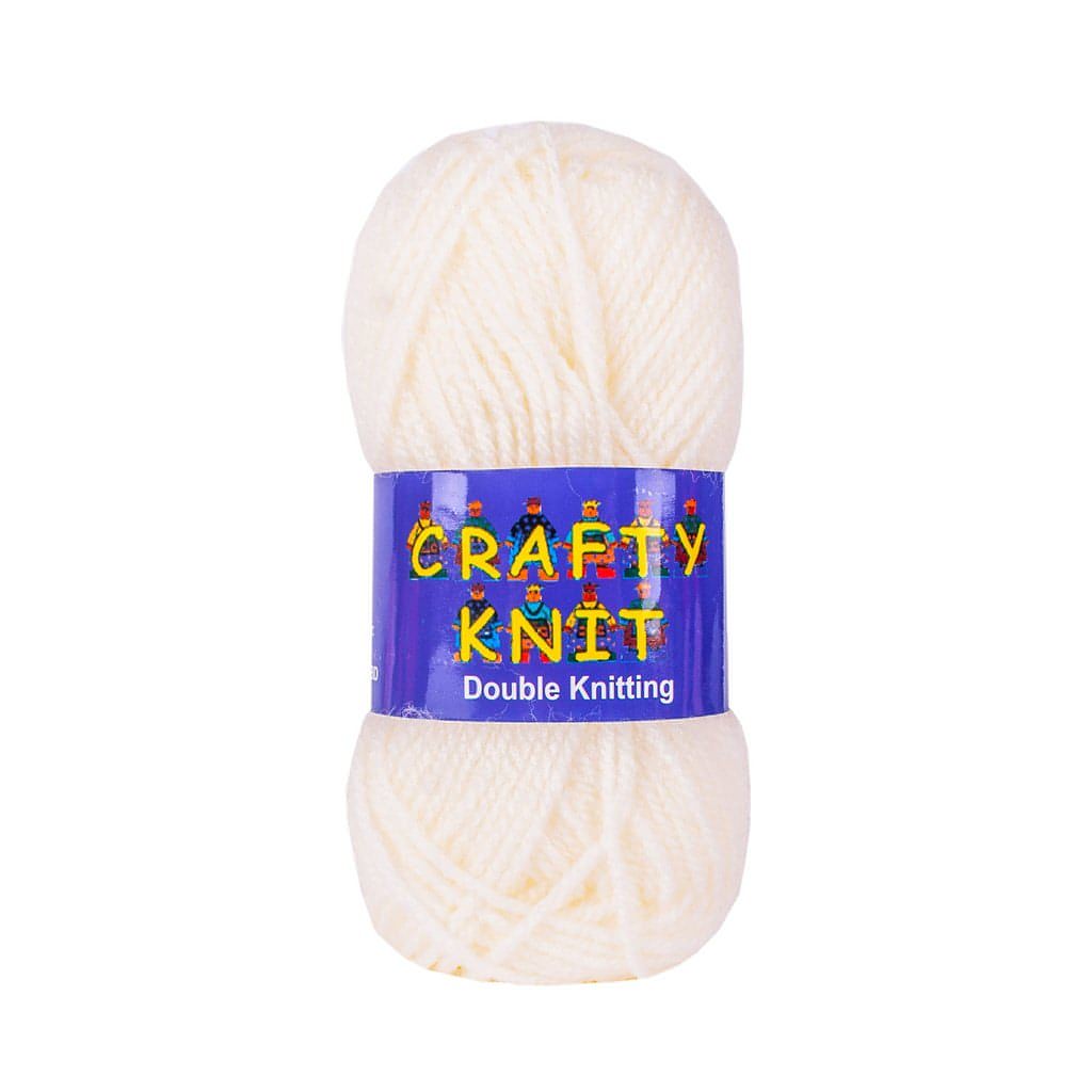 Essential Knitting Yarn - Cream (Shade 353)