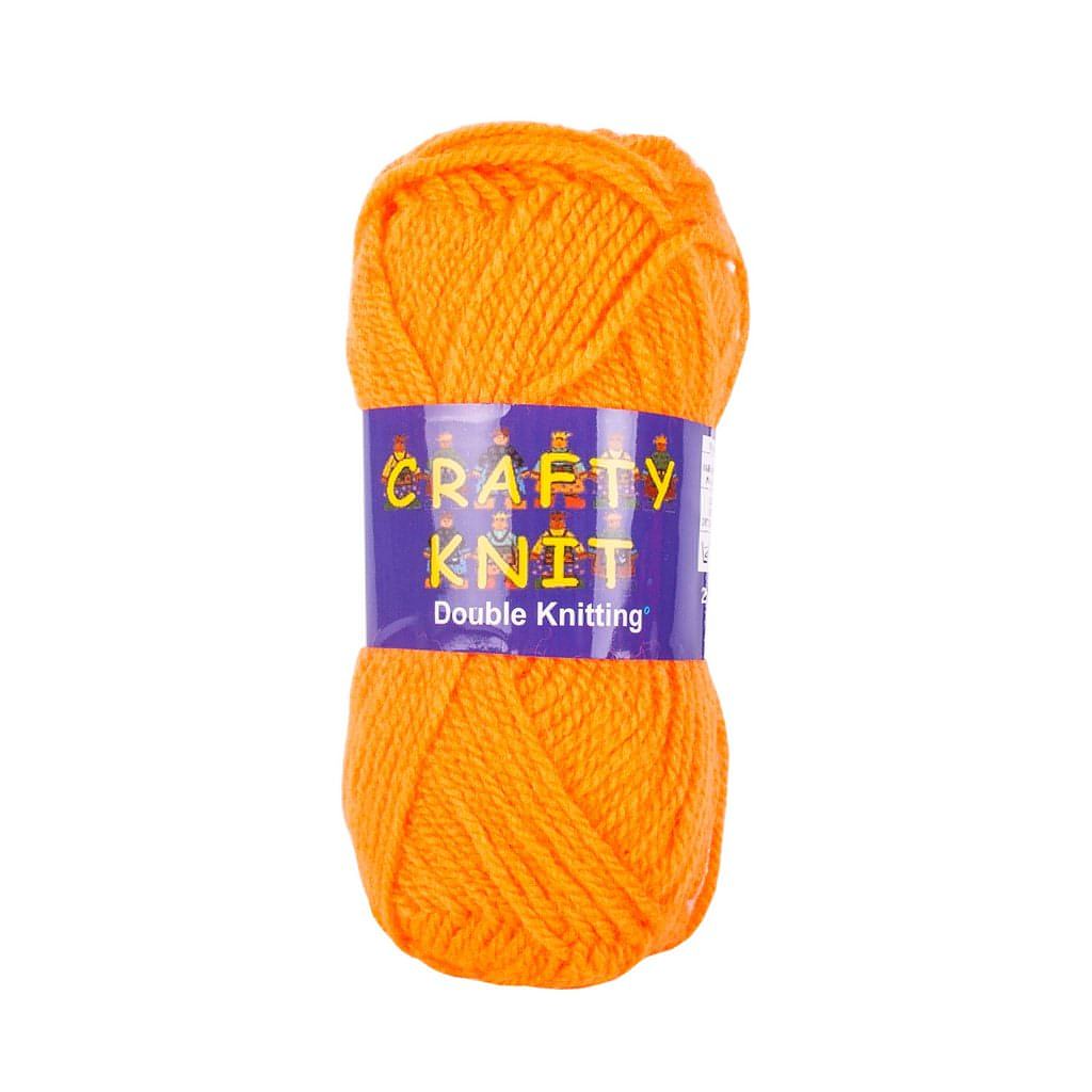 Essential Knitting Yarn - Orange (Shade 357)