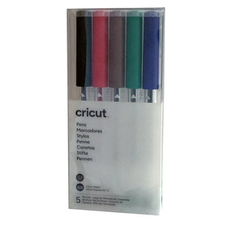 Cricut Extra Fine Point Basics Pen Set 0.3mm (Pack of 5)