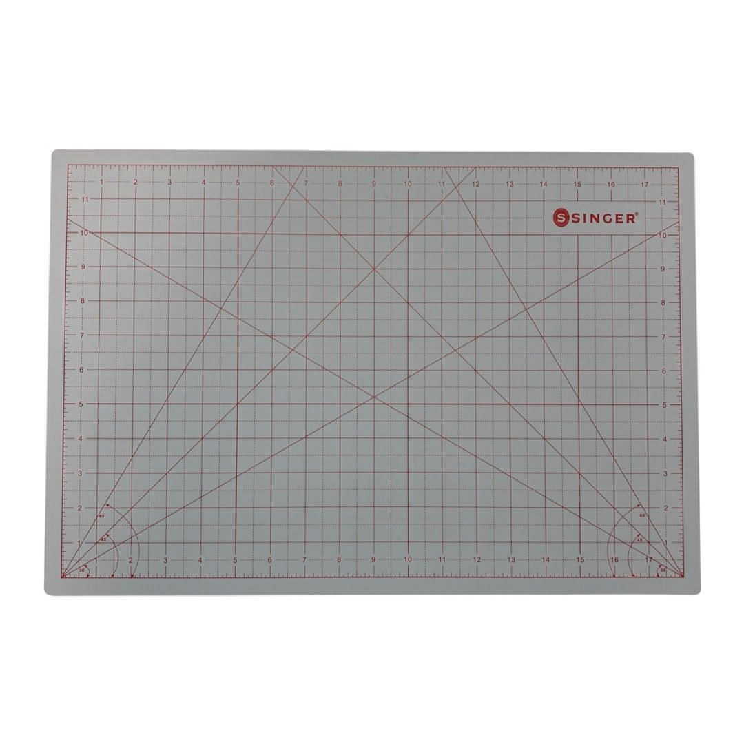 Singer A3 Self Healing Cutting Mat - Double Sided 3mm (Grey)