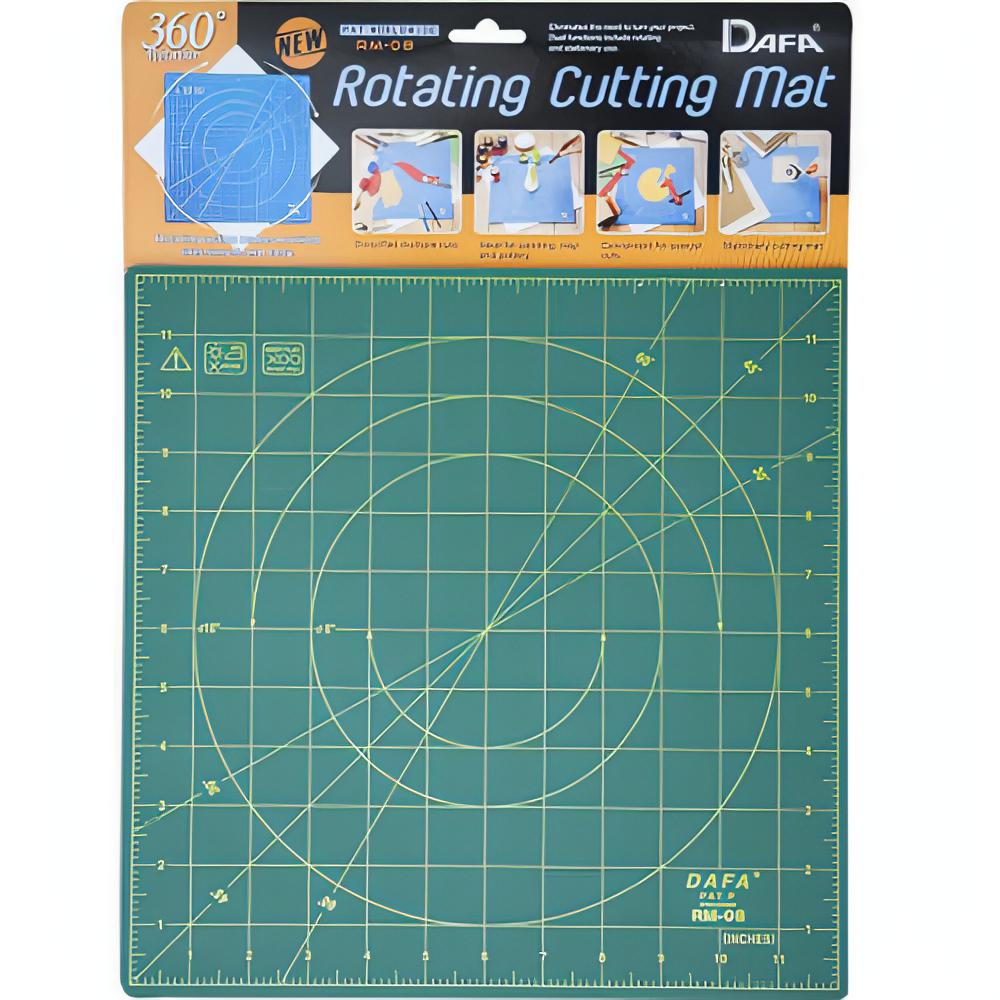 Rotating Self Healing Cutting Mat - 12 inch x 12 inch