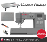 Singer Heavy Duty HD6805 Sewing Machine with auto thread cut - over 500 stitch patterns - Very top edition of the heavy duty range