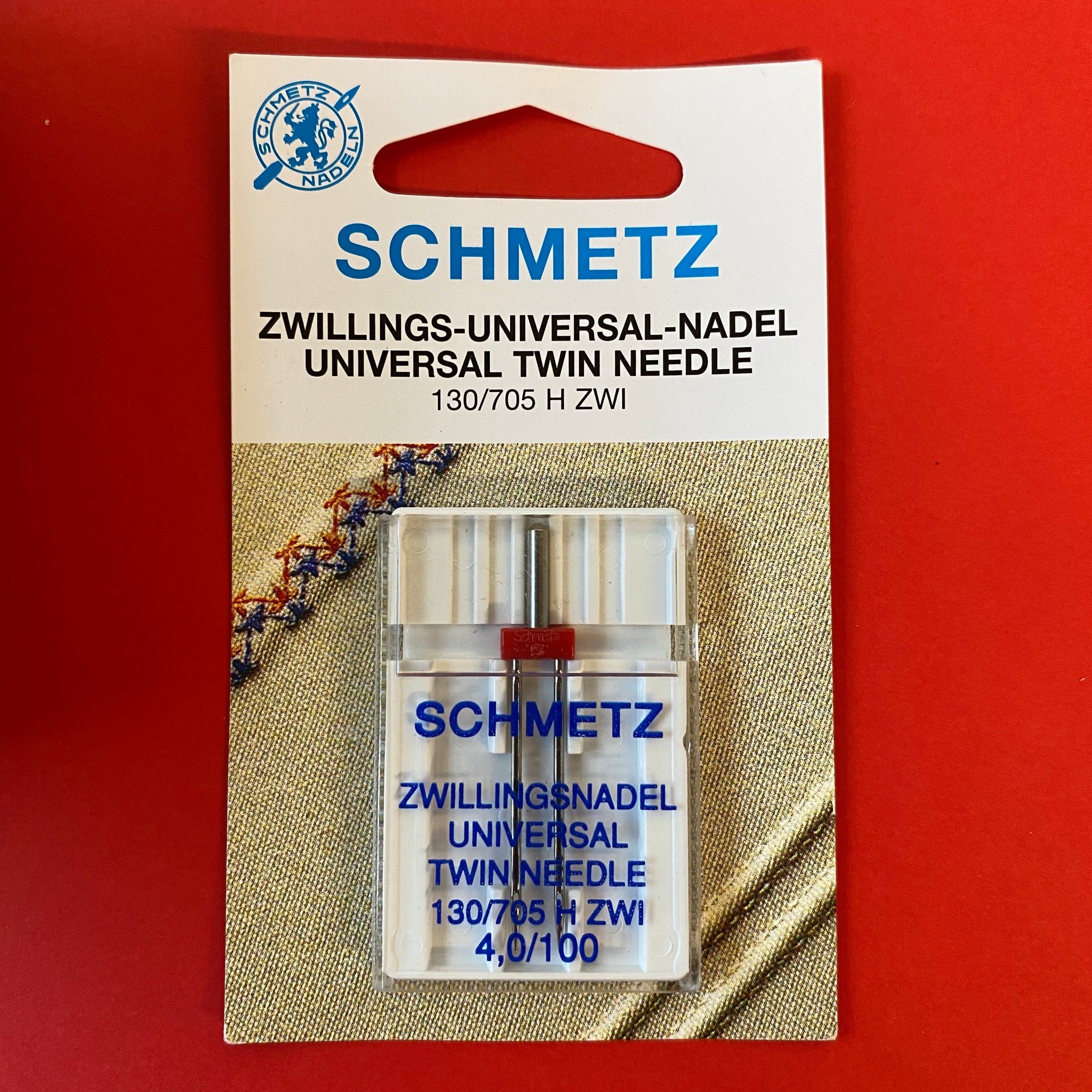 Schmetz Universal Twin Needle size 90, 4mm gap