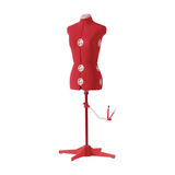 Singer DressWork Adjustable Dress form Small to Medium - Red - Dress size: 8-16 - 14 adjustments - Ex Display