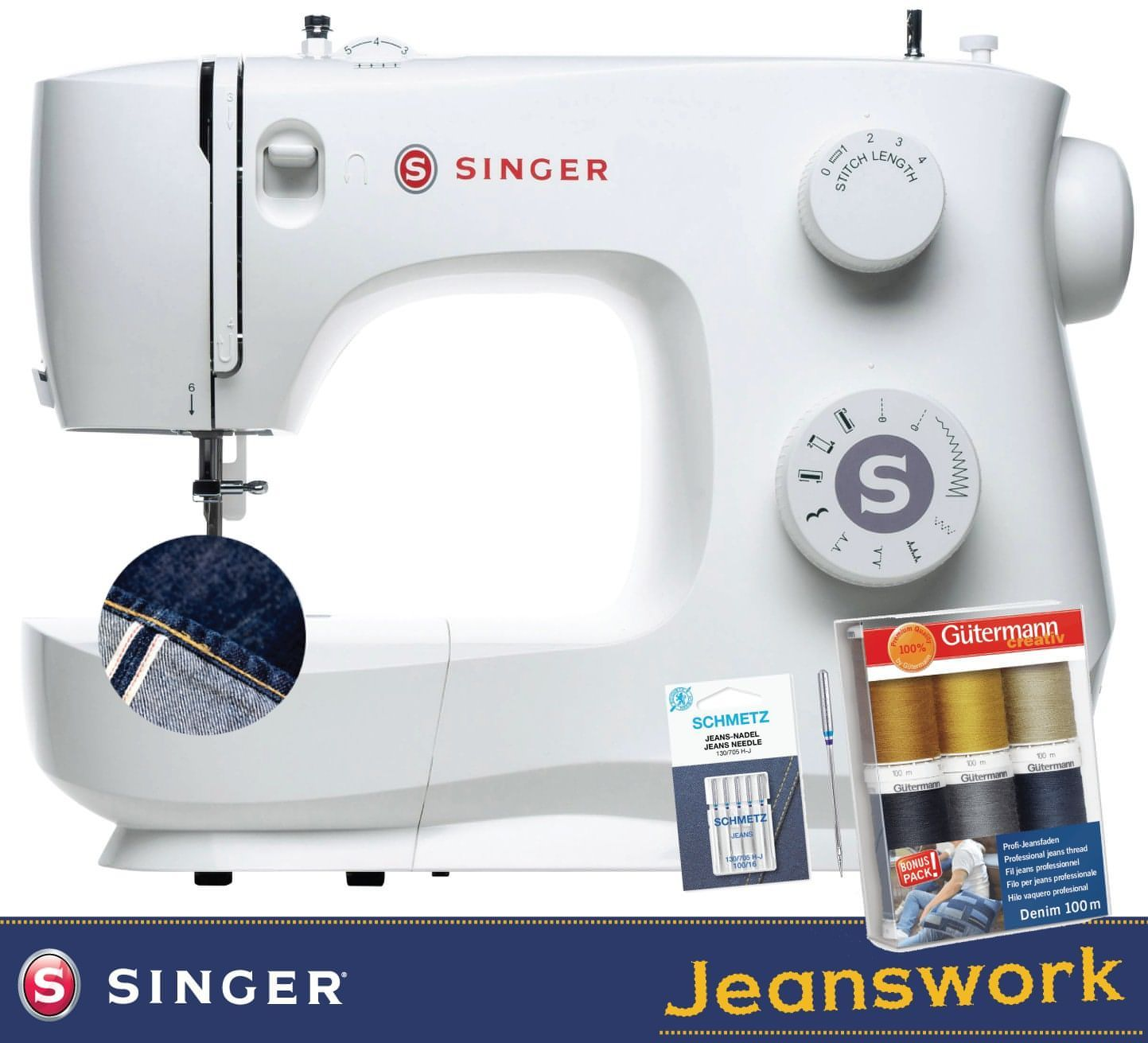 Singer Jeanswork Sewing Machine Bundle