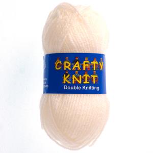 Essential Knitting Yarn - White (Shade 350)