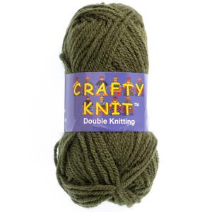 Essential Knitting Yarn - Olive (Shade 415)