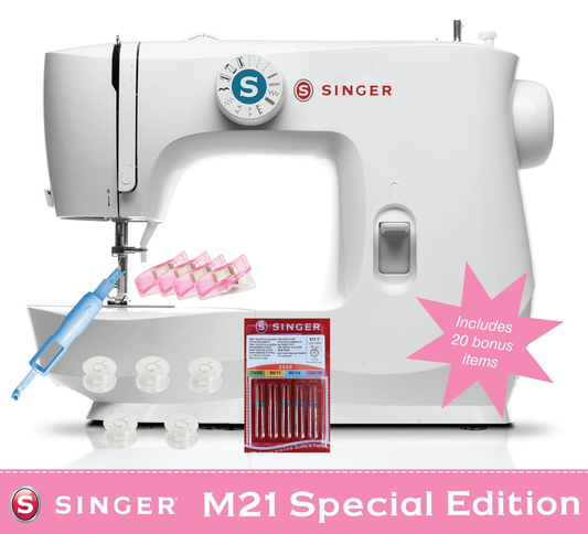Singer M2105 Sewing Machine with Accessory Bundle