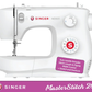 Singer M2605 Sewing Machine - 21 stitch patterns with stitch length and zig zag width control + auto needle threader﻿