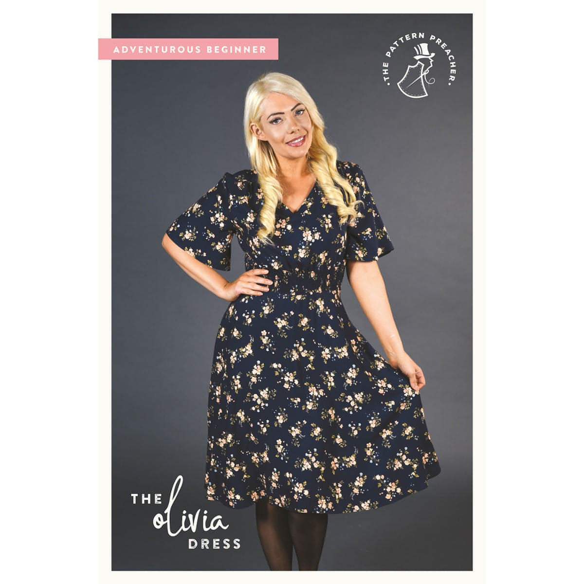 Sewing Pattern - The Olivia Dress by The Pattern Preacher