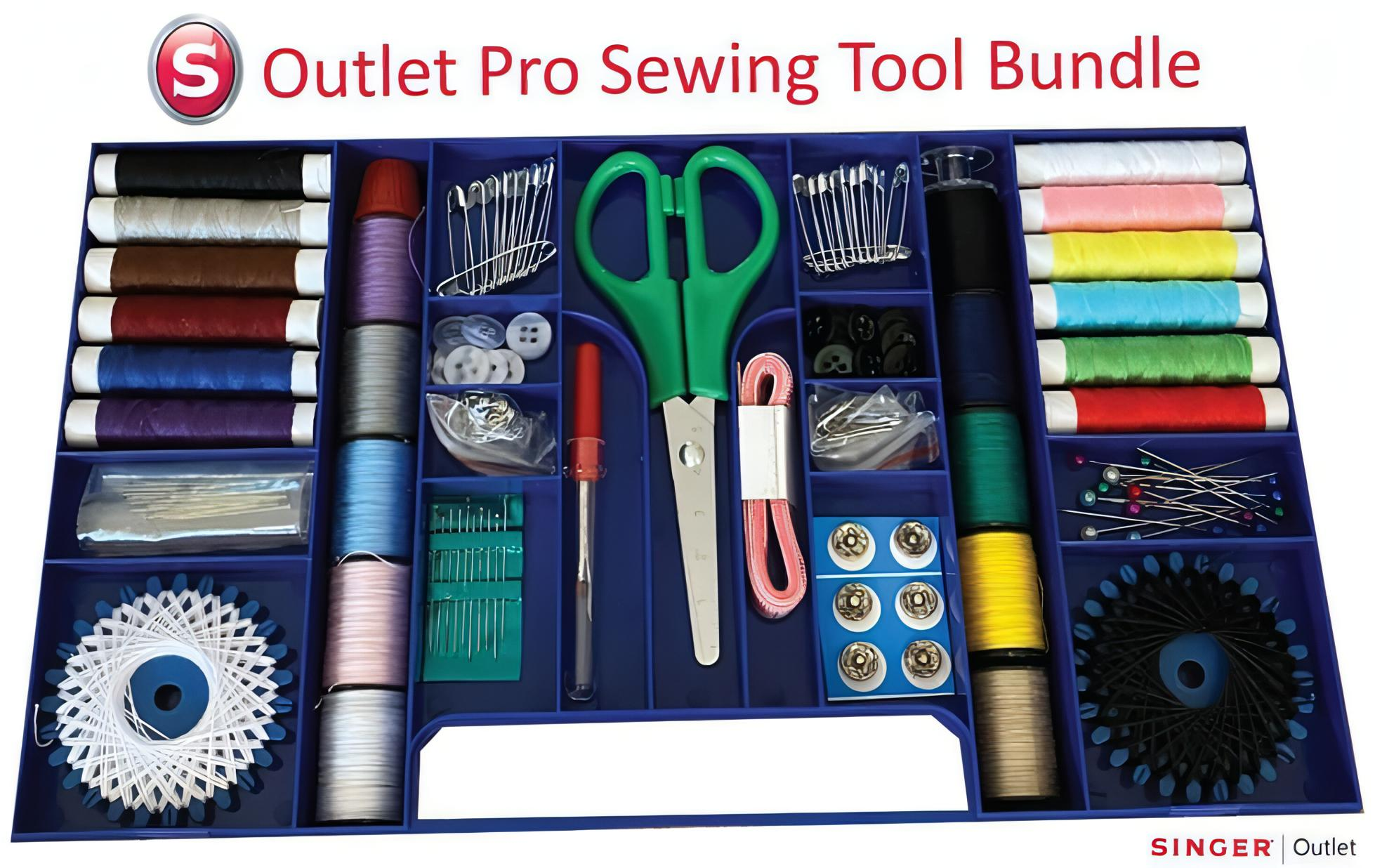 Professional Sewing Tool Bundle with 145 pieces