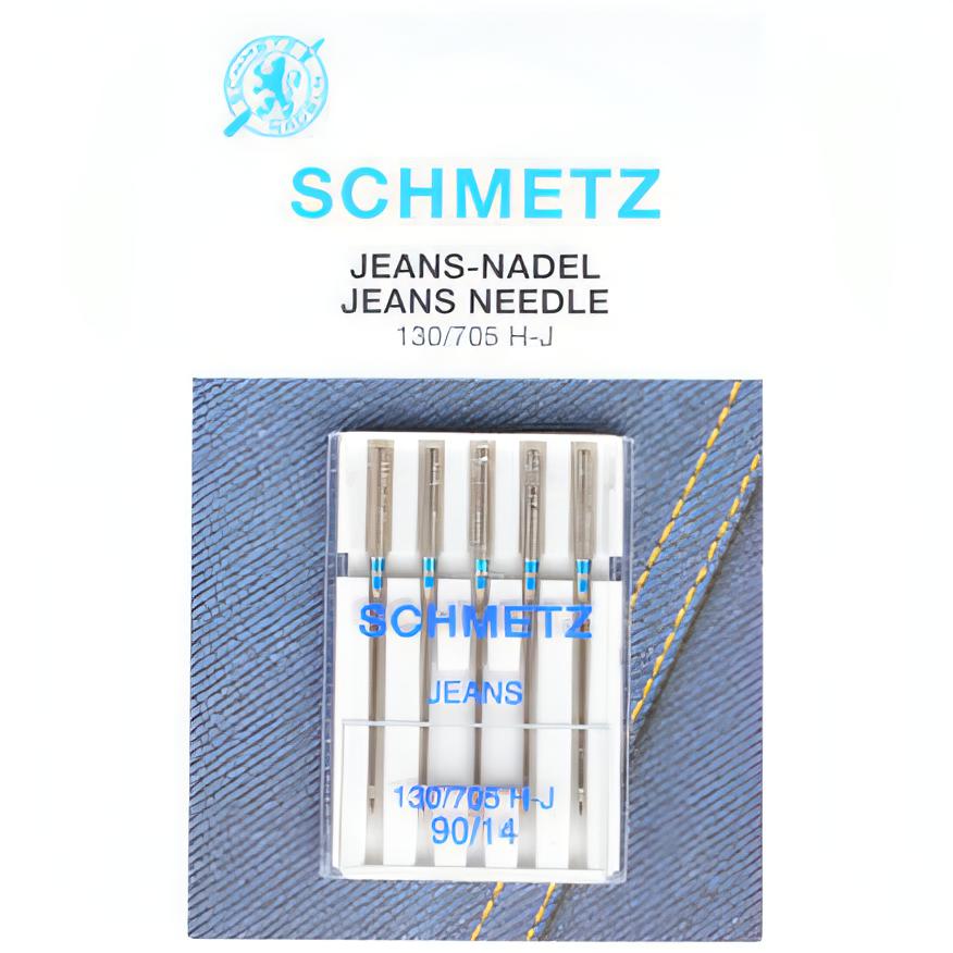 Schmetz Jeans Needles - 90 weight - 5 pack
