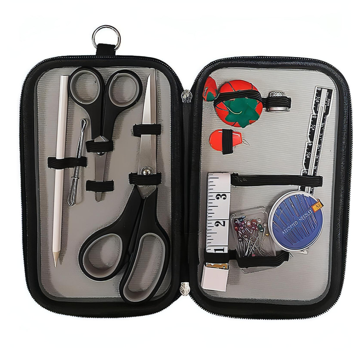 Singer Essentials 12 piece Sewing Kit including scissors, tape measure, pin cushion and more