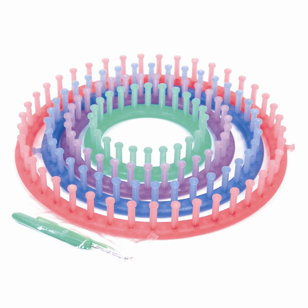 Set of 4 Circular Knitting Looms