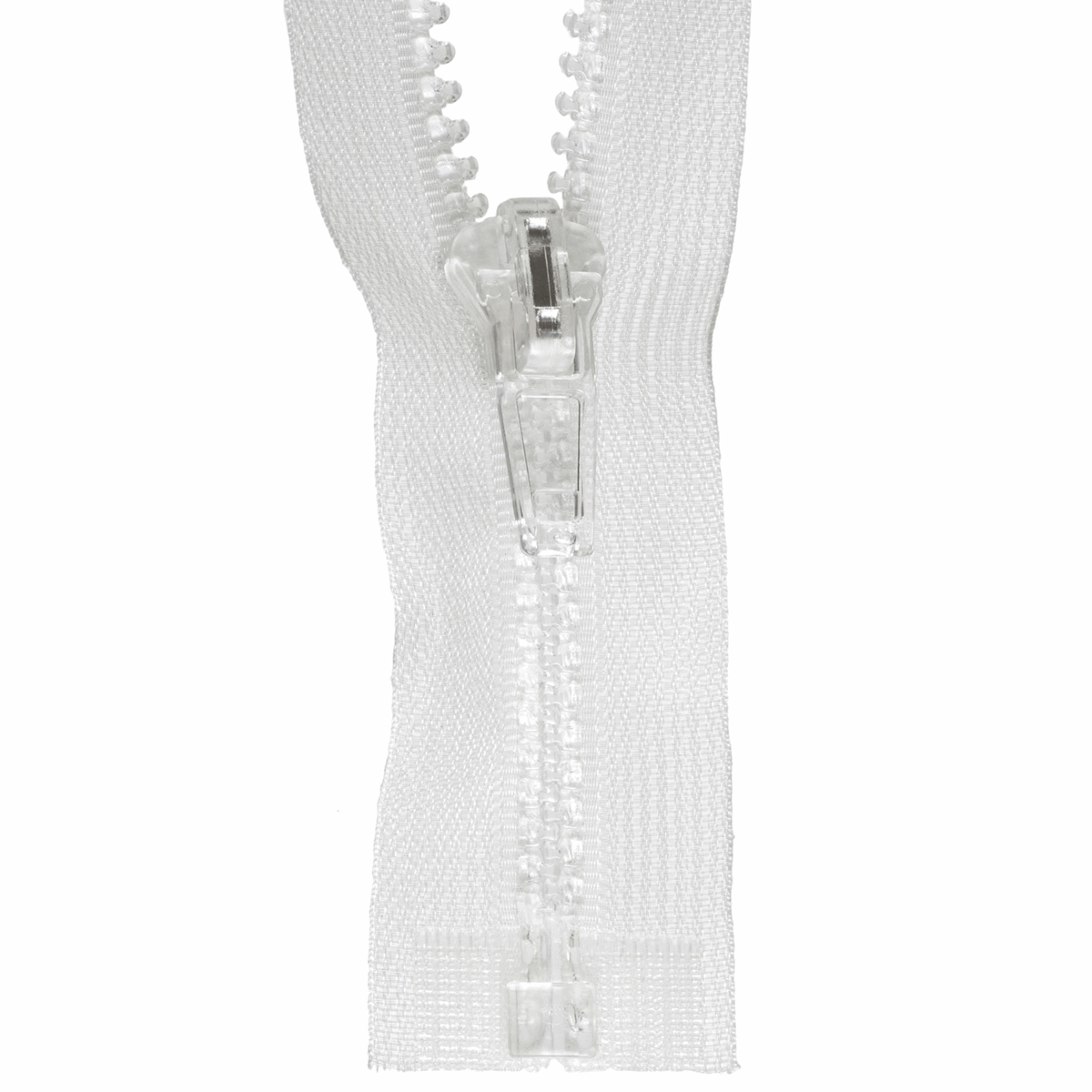 Zip Open-End Transparent 60cm